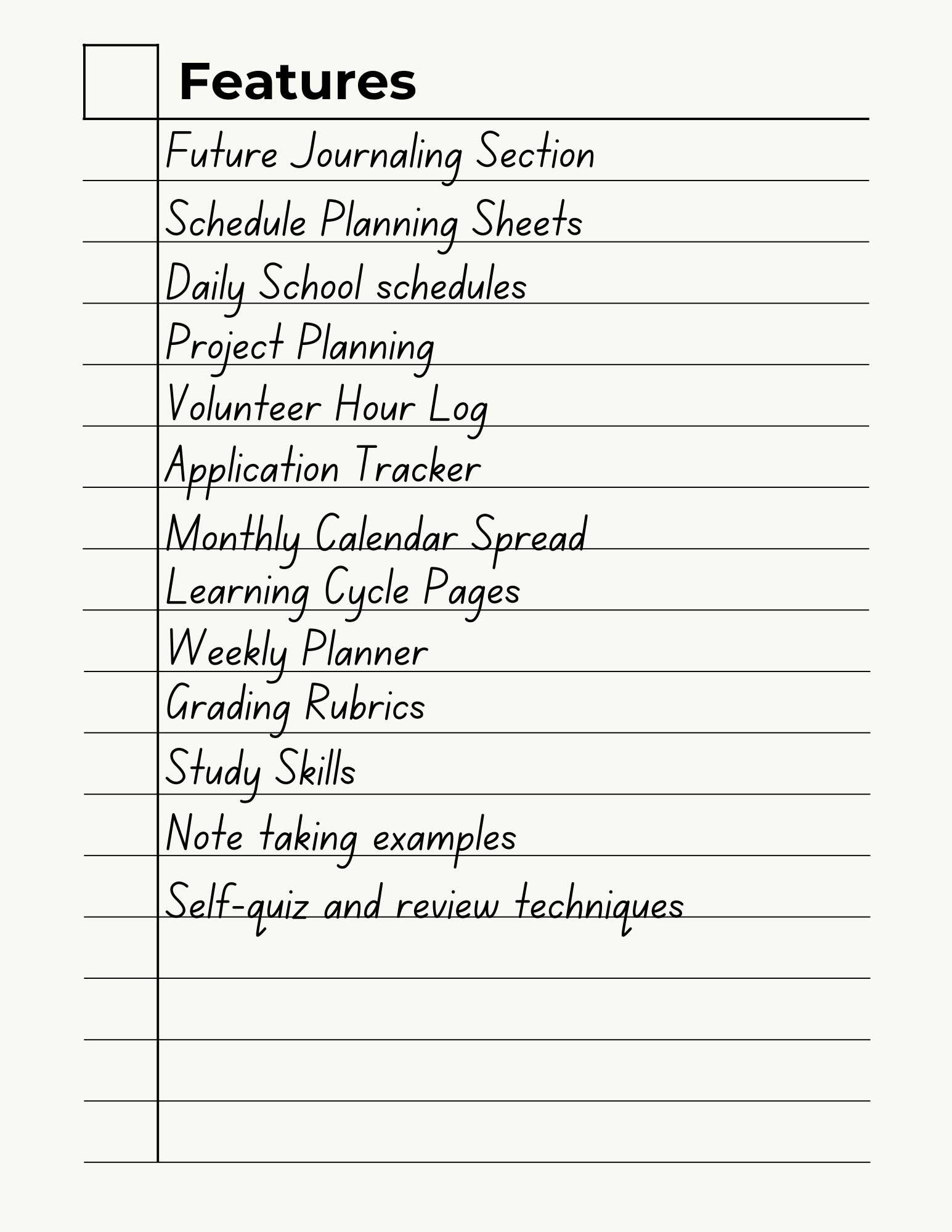 DTL The Student Success System: Time, Goals, and Projects in One. - Decision Tree Learning